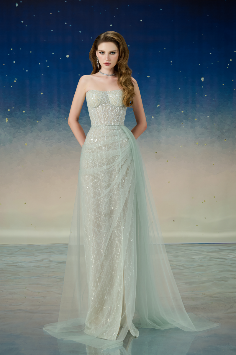VD CMT Lyrixa Mint Green Dress