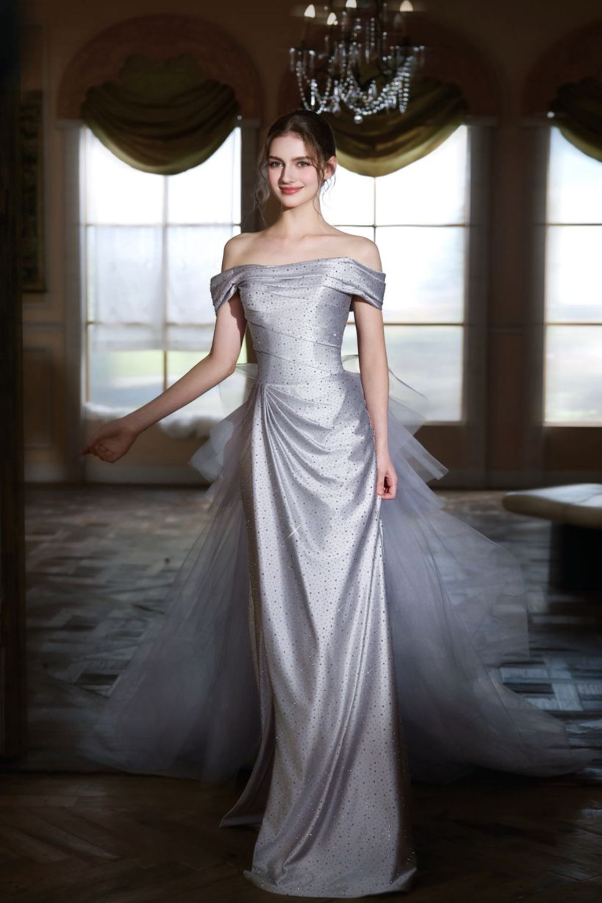 silver dress malaysia Silver Gown – GlamEdge Dress & Gown