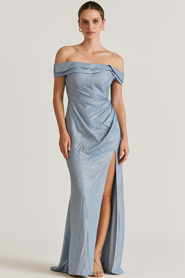 Arya Stardust Blue Gown