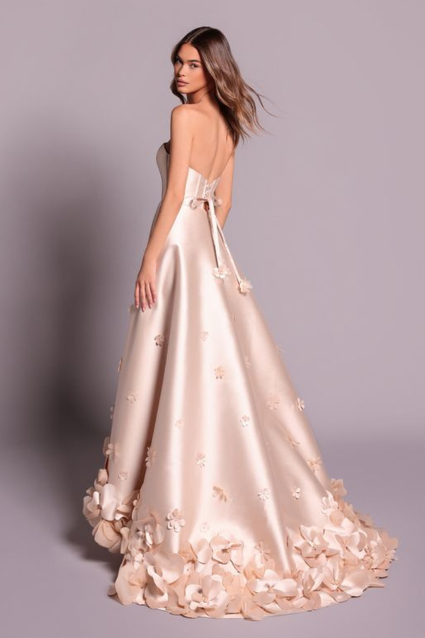 TE Pera Champagne Gown