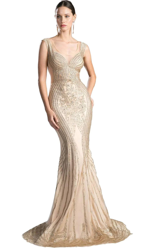 CD Malo Gold Gown