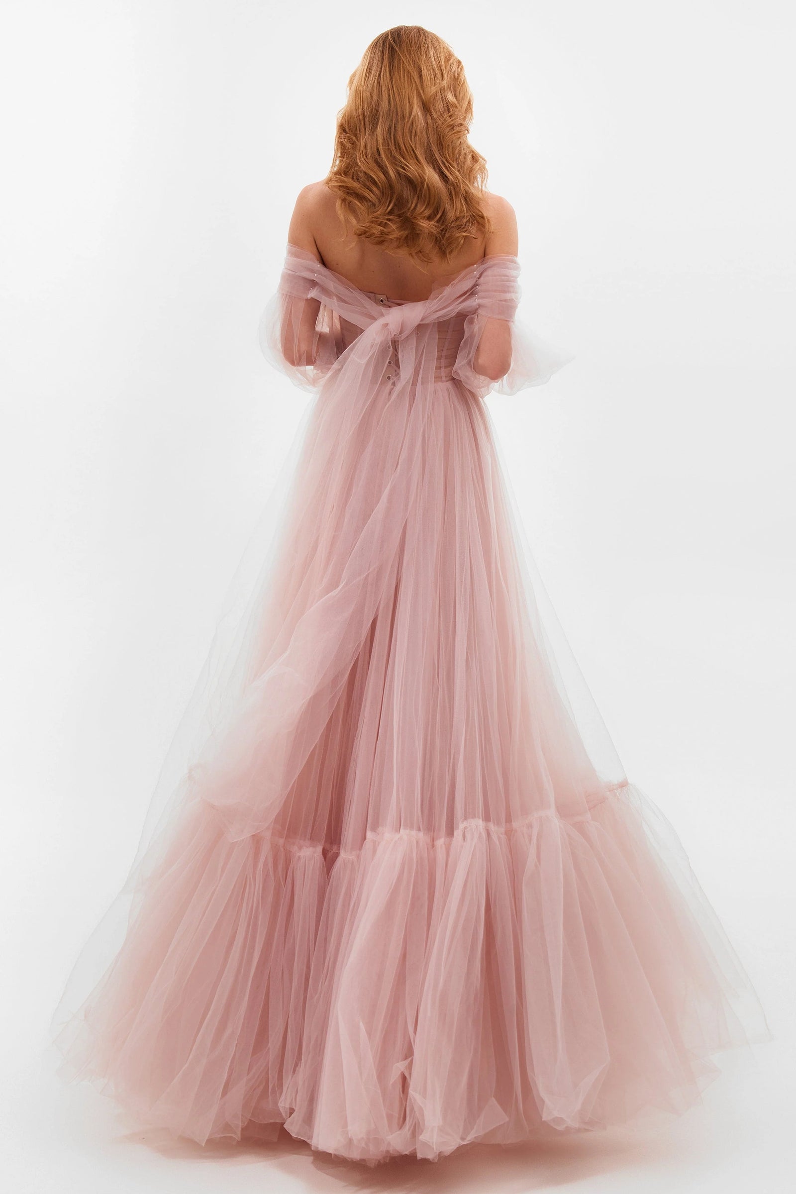 Misty Dress Revolve Mauve Dress Milla Maeve Misty Rose Tulle Gown With  Detachable Sleeve