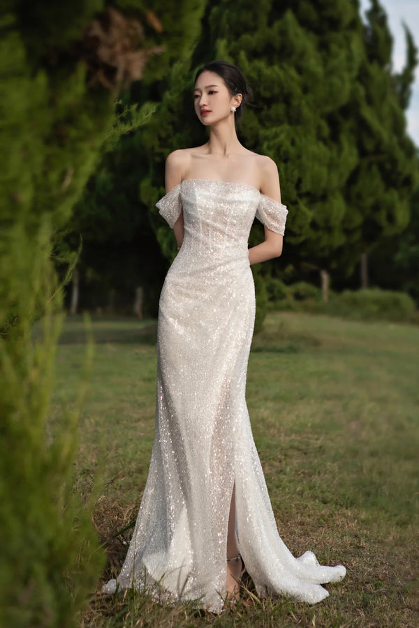 LP Irma Crystal White Gown
