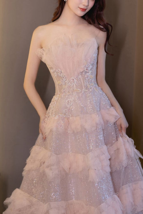 LH Celestia Blush Pink Gown