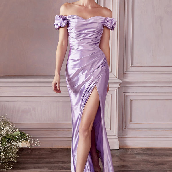 Lavender Maxi Dress - Satin Maxi Gown - Strapless Mermaid Maxi - Lulus