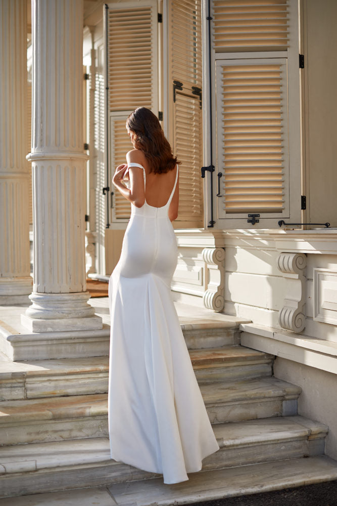 White & Lace Dakota Gown