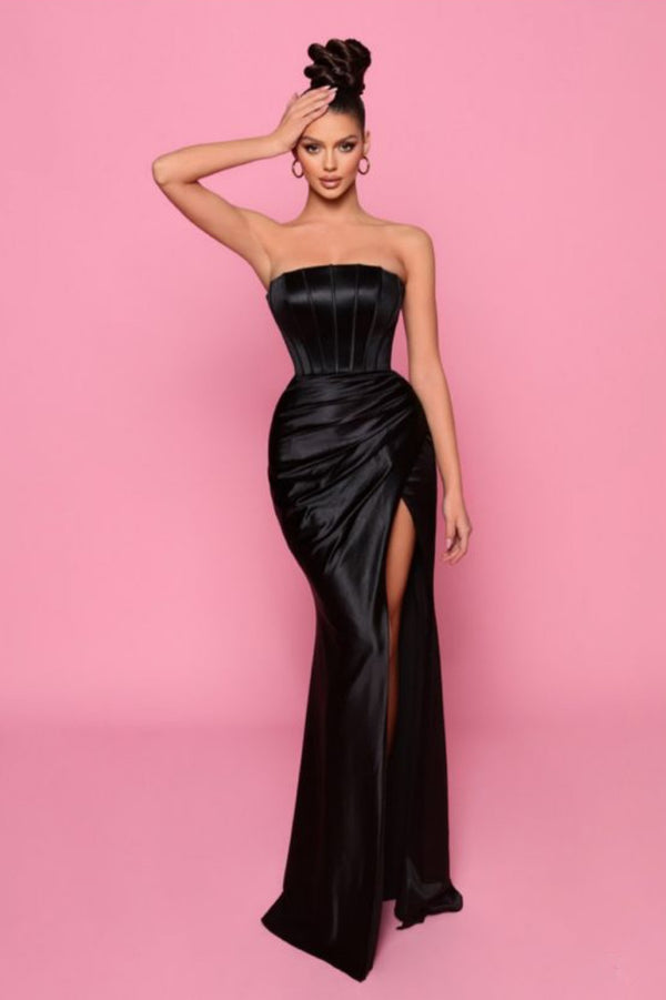 JA Catiana Corset Black Gown