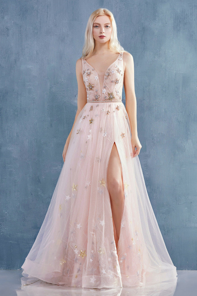 AL Glam Starry Blush Gown