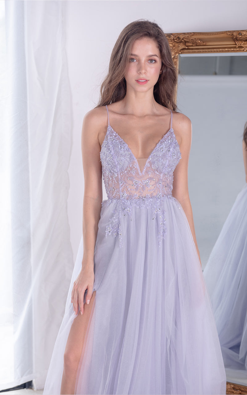 Adora Stardust Lilac Gown