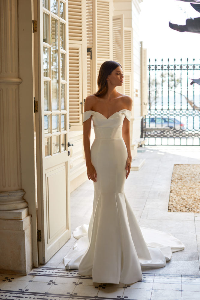 White & Lace Annette Gown