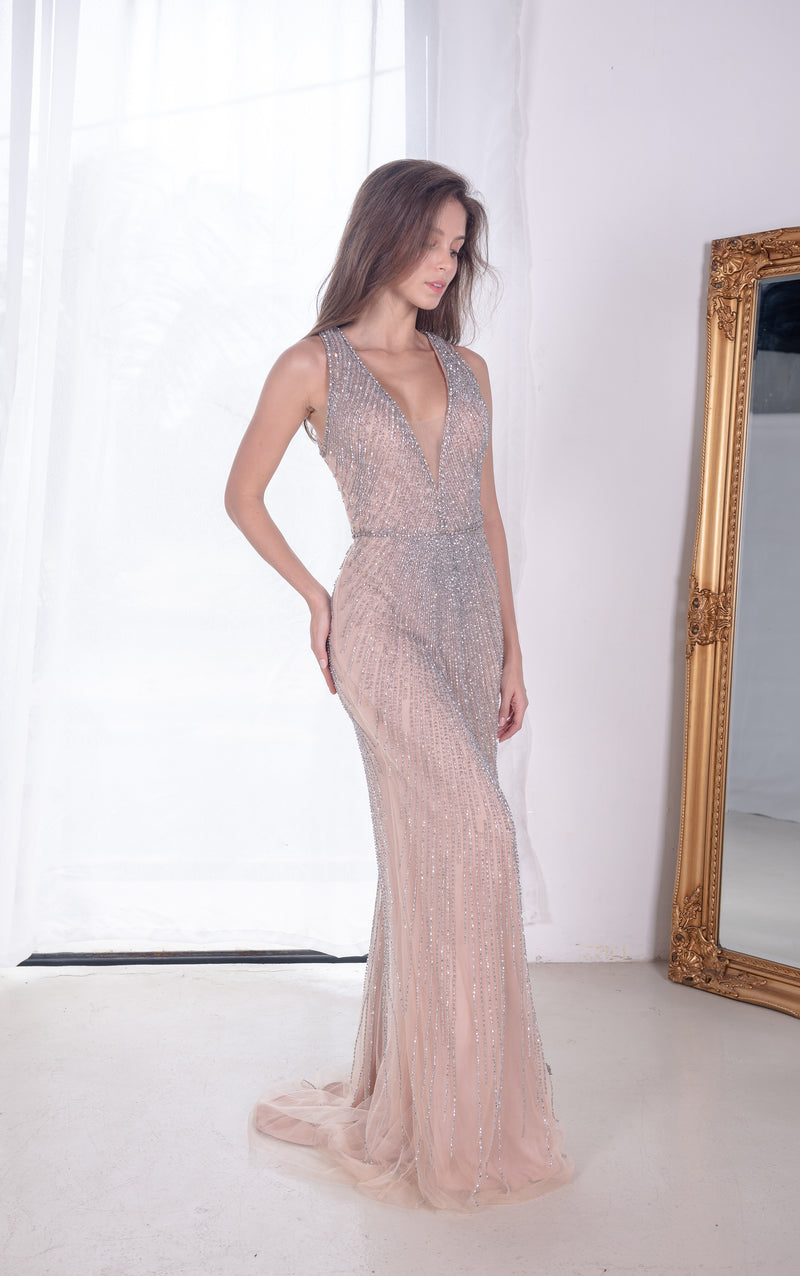 Champagne Lining Gown