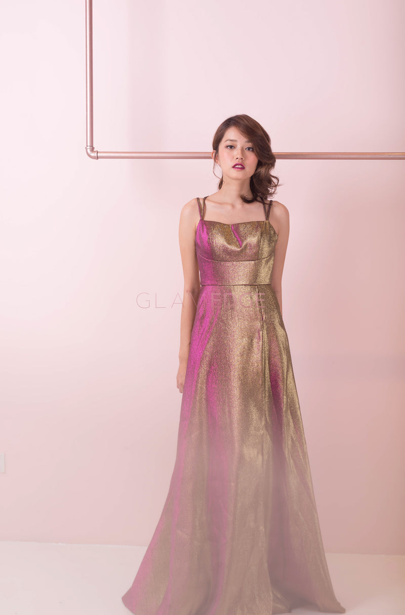 Sherri Pink Gold Dress