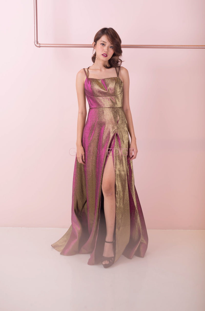 Sherri Pink Gold Dress