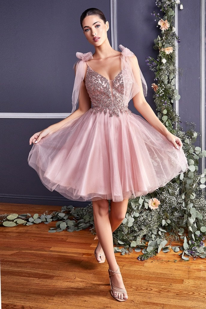 CD Andrea Fairy Mini Rose Gold Gown