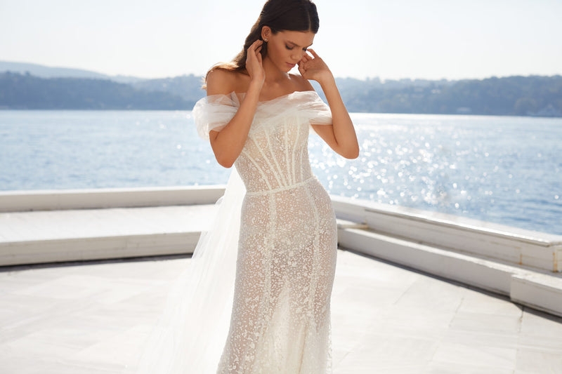 White & Lace Irma Gown