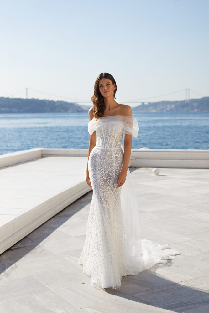 White & Lace Irma Gown
