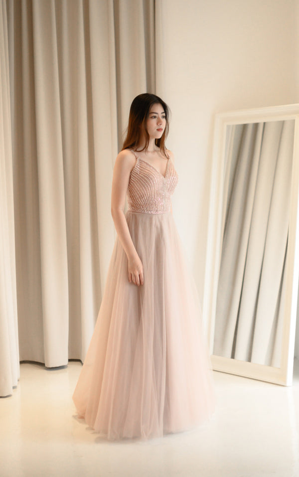 Lite Lining Pink Gown