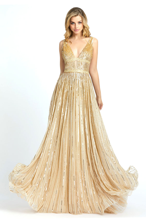 MD Atlanna Gold Lining Gown
