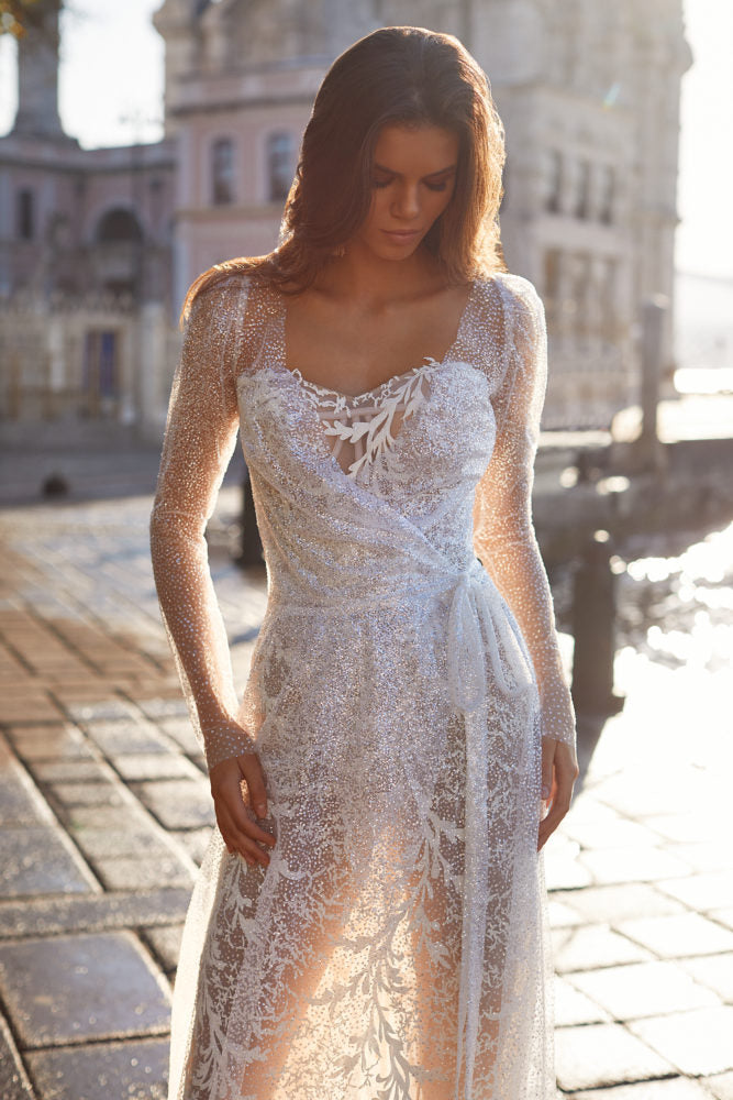 White & Lace Meghan Gown