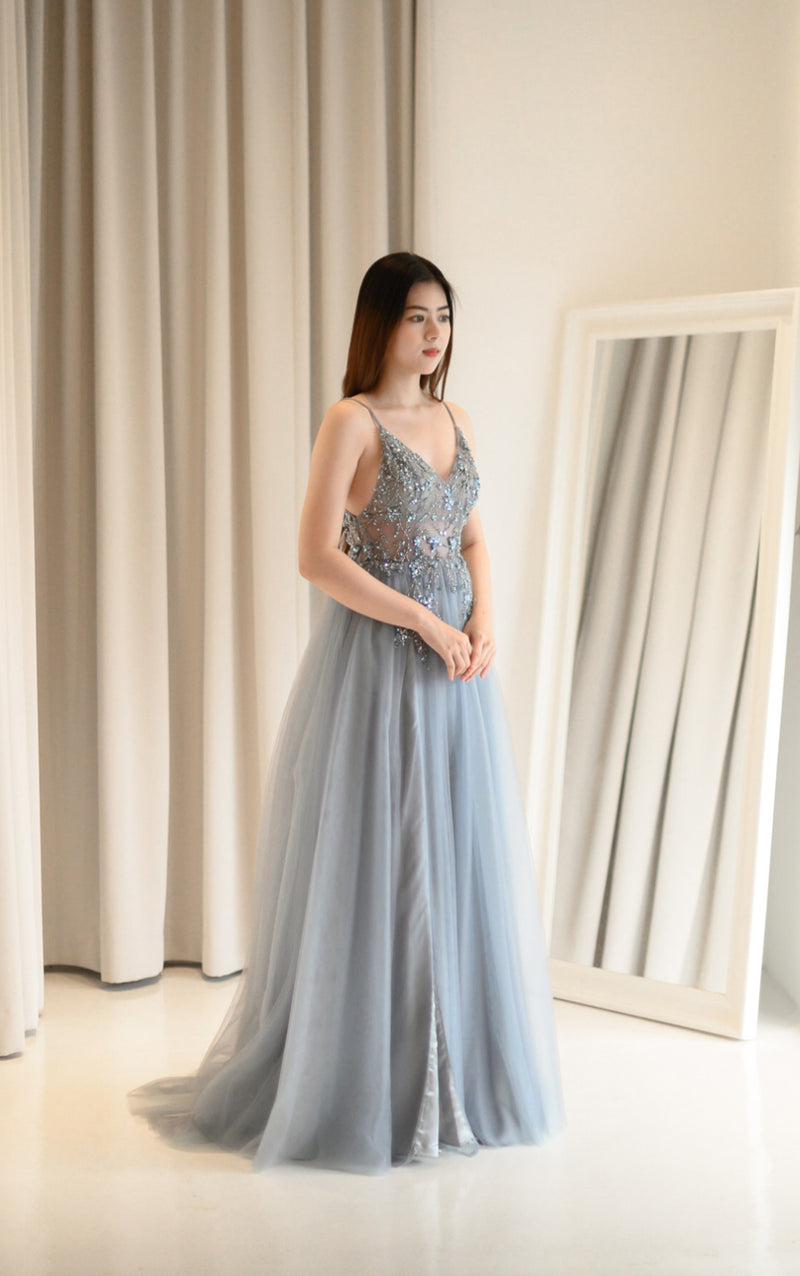 Ophelia Blue Gown