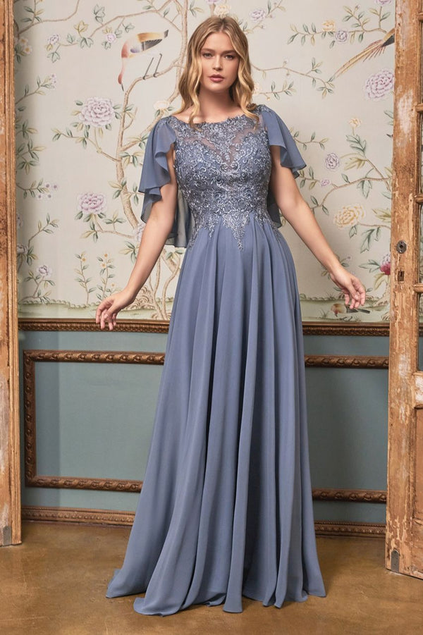 CD Maia Smoky Blue Gown