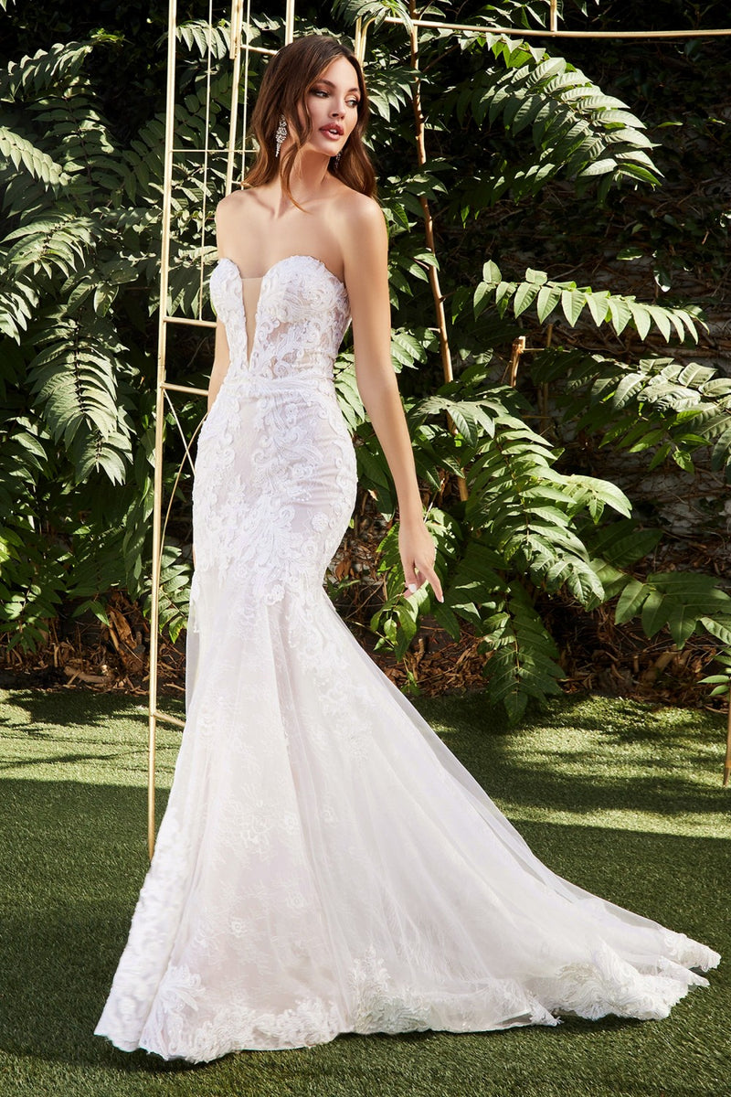 CD Lace Mermaid Sweetheart Gown