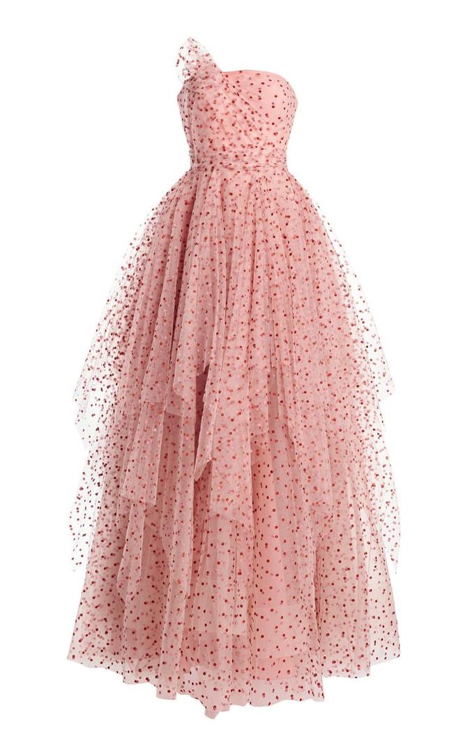 Jenny Polka Pink Gown