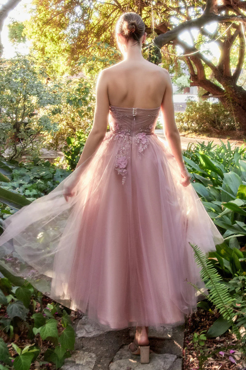 AL Helena Pink Midi Gown