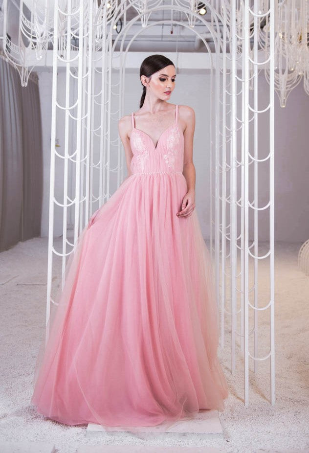 Doris Sweet Pink Gown