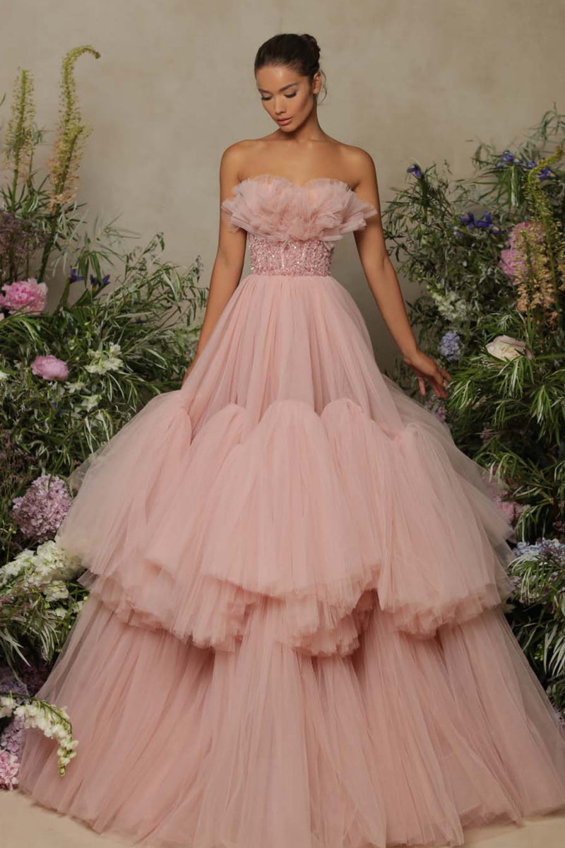 TE Candide Pink Gown