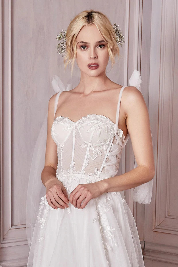 CD Bodice White Gown