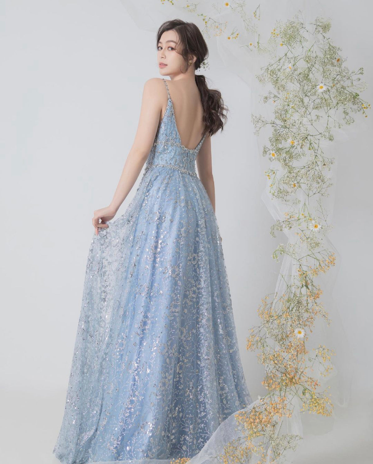 新品 USA BLUE GOWN SMALL…AQP AL Anastasia Blue Gown – GlamEdge Dress & Gown